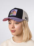 Бейсболка CAPSLAB арт. CL/LOO13/1/PCTTAZB Looney Tunes Taz (черный / сиреневый)